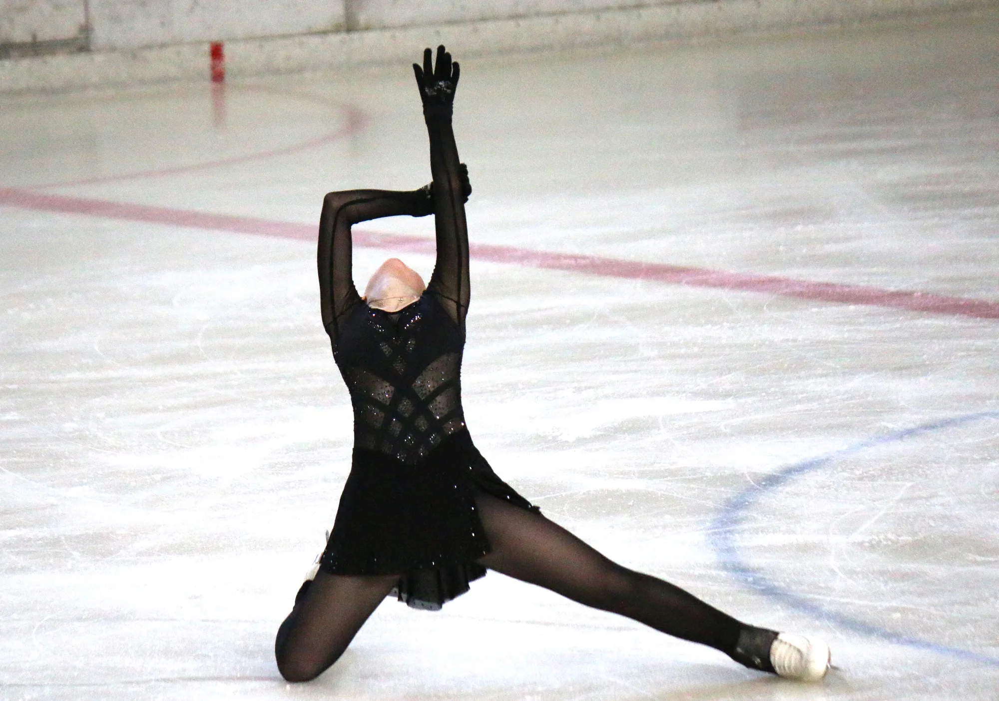 Sur la glace (photo de démonstration)